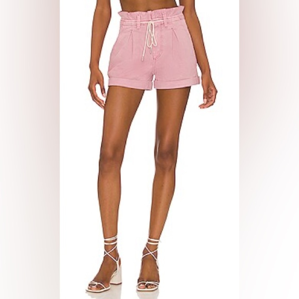 Pleated Carly Short in Vintage Garden Rose - size 26